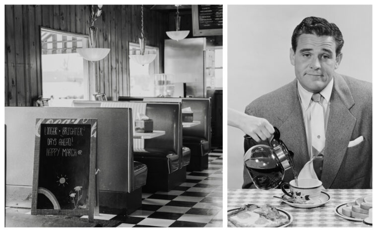 Table for Two, 50s Style: A Gallery of Classic American Diners from a Bygone Era