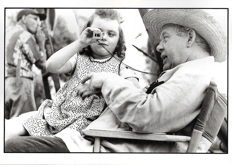 Charles Laughton and Sally Jane Bruce The Night of the Hunter