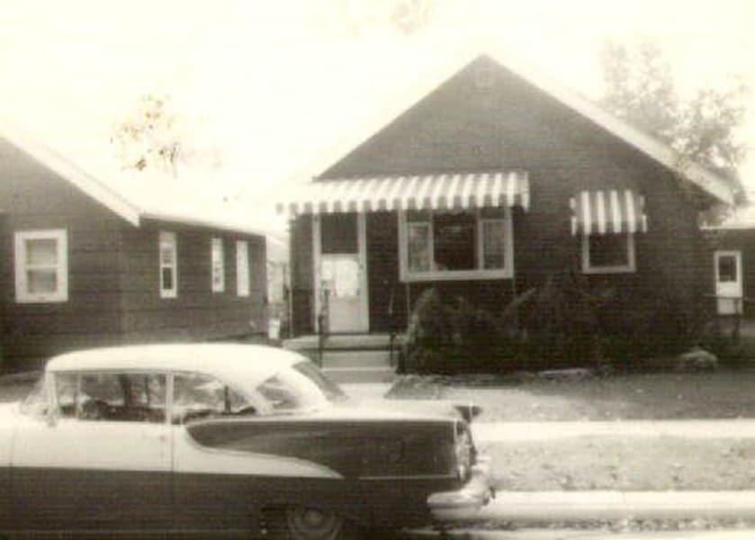 Lakewood street block card, 1965