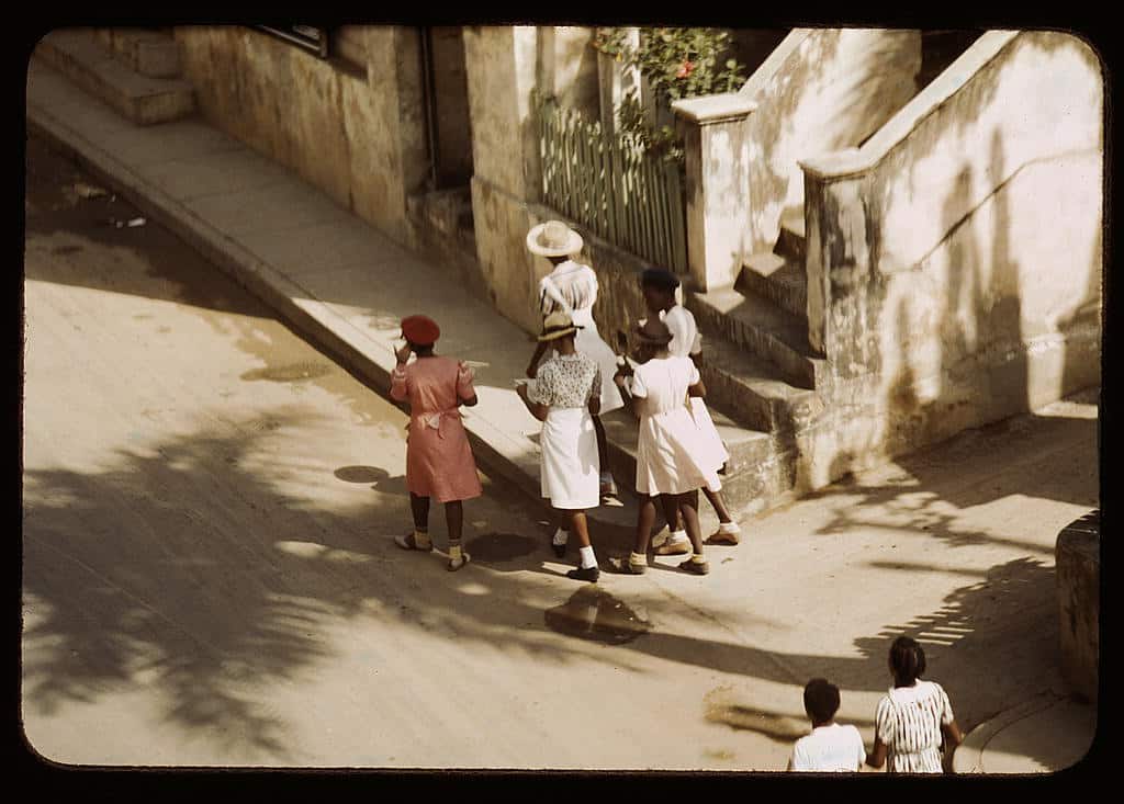 Christiansted, St. Croix, Virgin Islands street scene