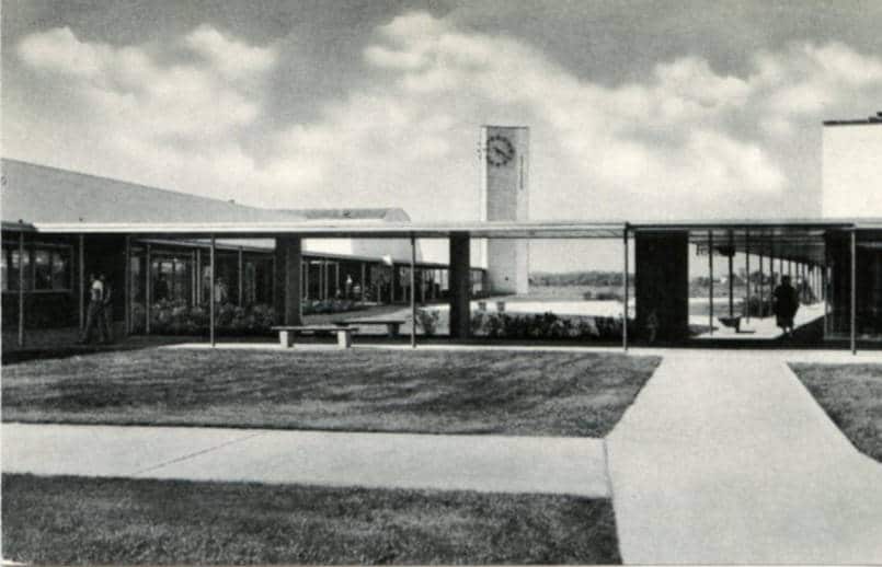 Park Forest shopping center, 1952