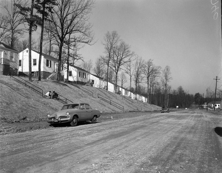Walmsley Boulevard suburban project, 1955