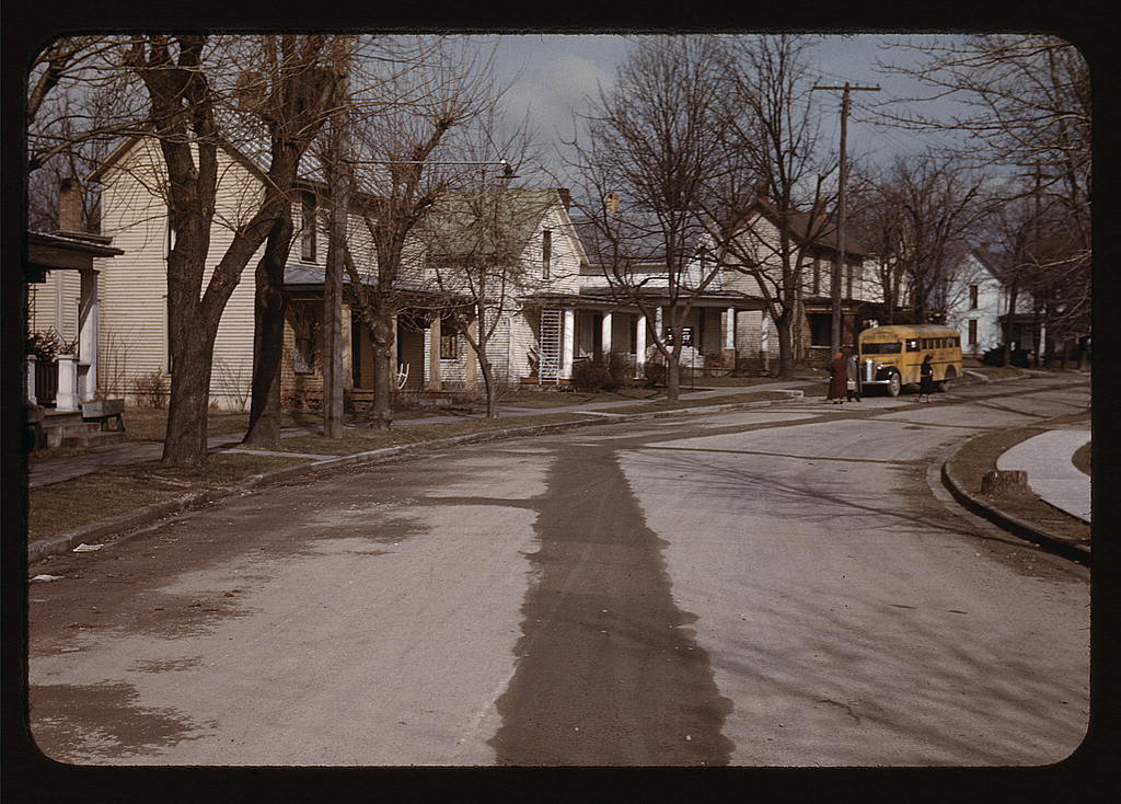 Country school near Portsmouth, 1940s