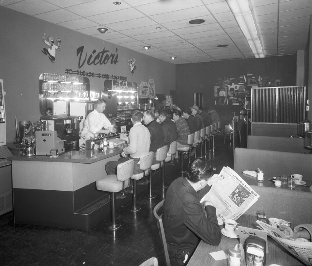 Victor's Restaurant, 1956- University District, Seattle, Washington