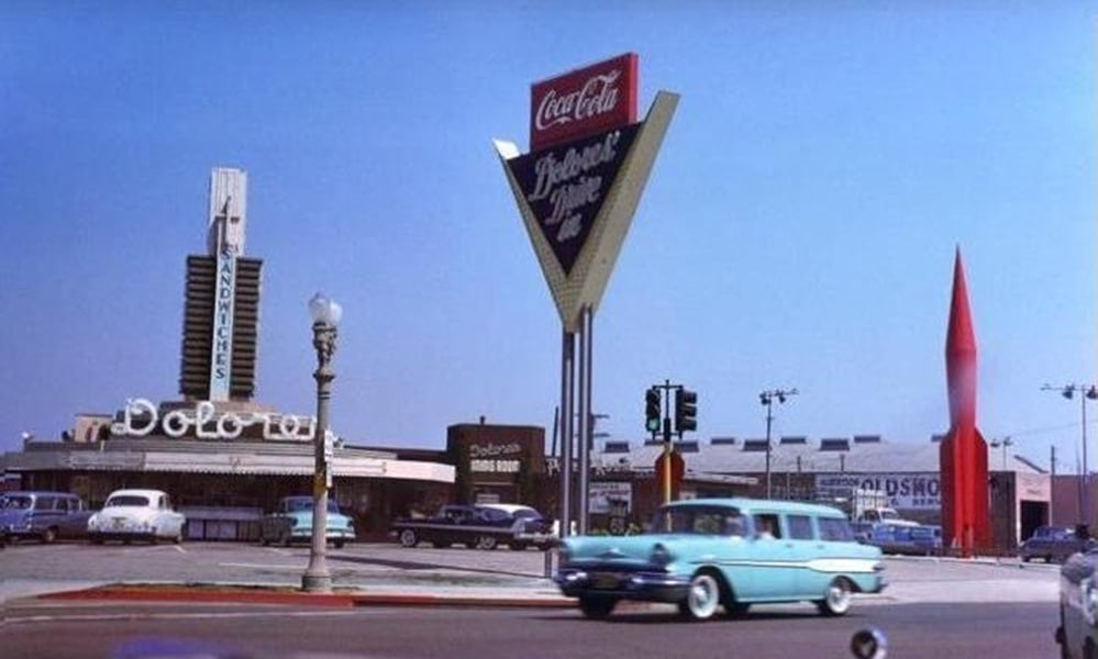 Dolores' Drive-in Diner 1959- Wishire at Le Doux, Beverly Hills