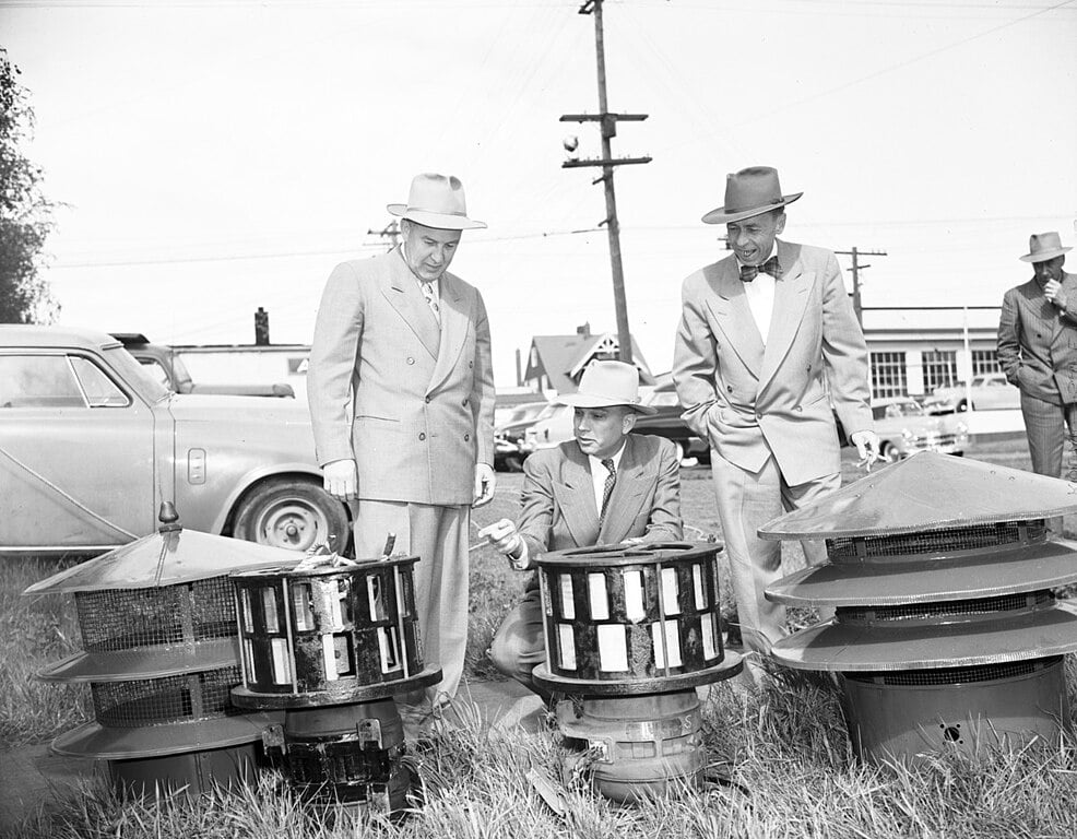 Air raid sirens in Seattle, 1951