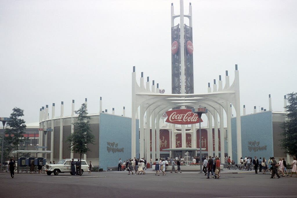 Coca-Cola Pavilion at the 1964 NY World's Fair