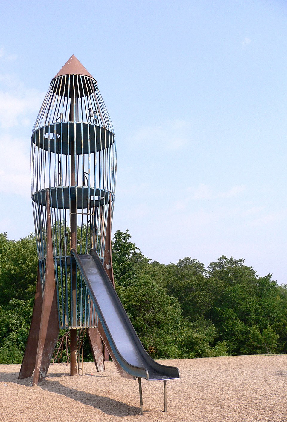 Giant Rocket Slides