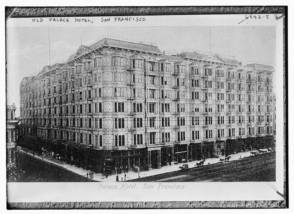 Palace Hotel, San Francisco (then- 1900)