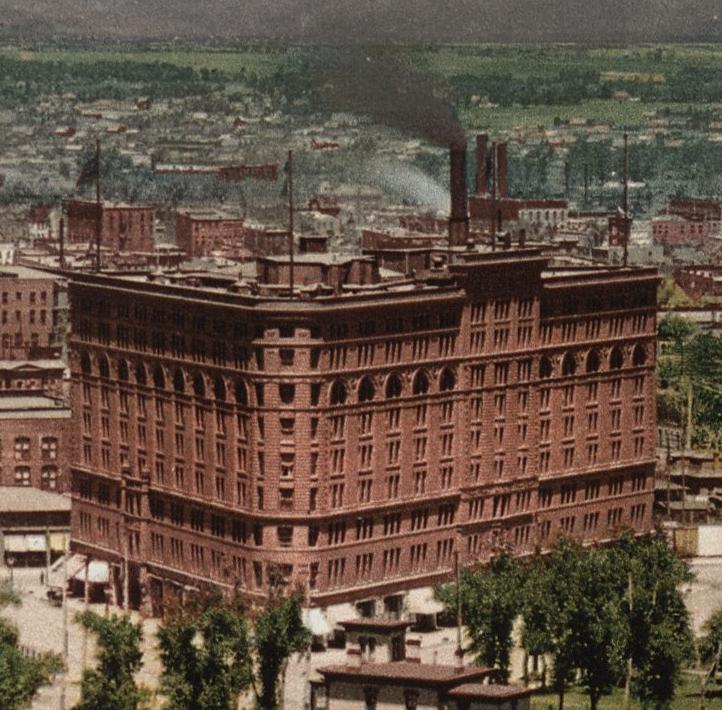 The Brown Palace Hotel, Denver (then- 1898)