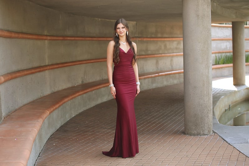 2022 Fitted Satin Minimal Glam Prom Dress