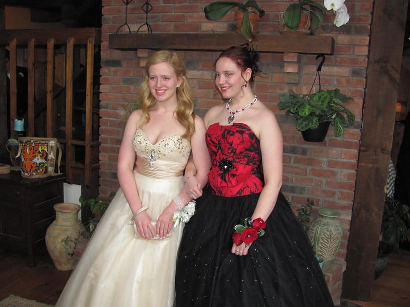 2011 Bold Bodice Ball Gown Prom Dress