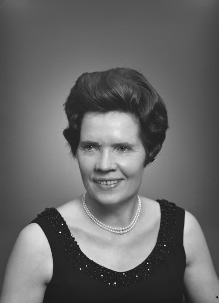 Structured 1960s Pompadour Updo