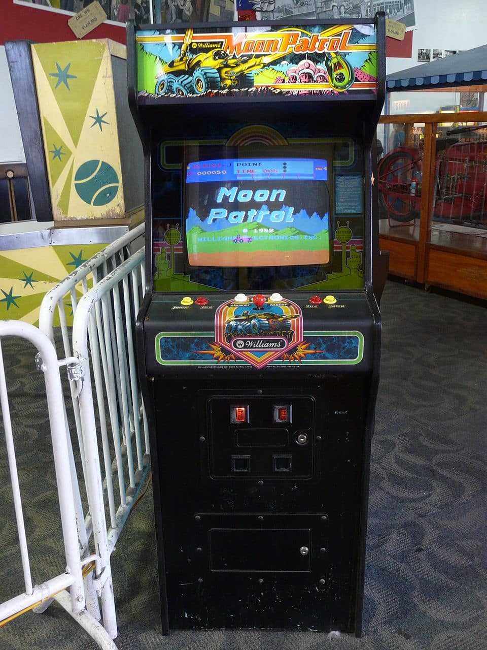 Moon Patrol (1982 video game arcade)