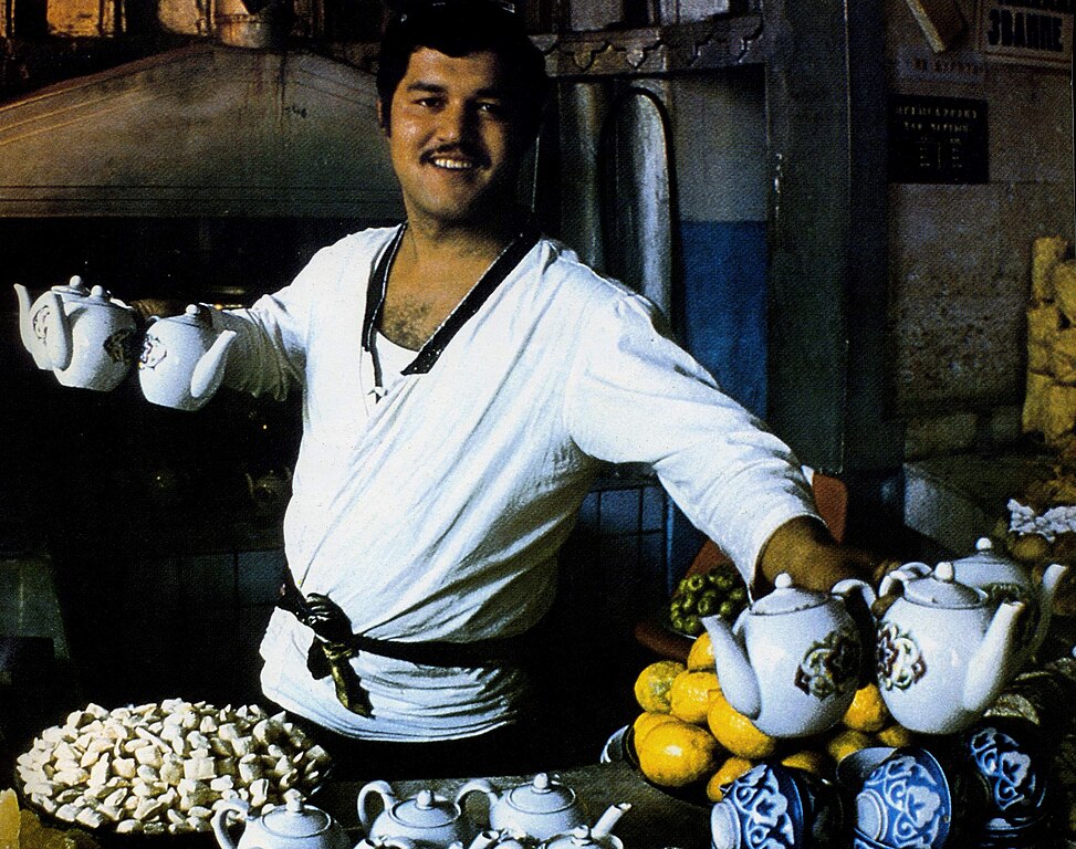 Blue Domes Teahouse, Tashkent 1983