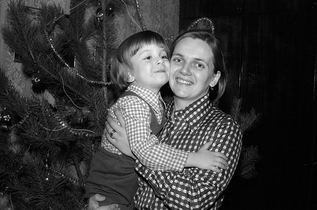 New Year's celebration in Rostov-on-Don, 1980