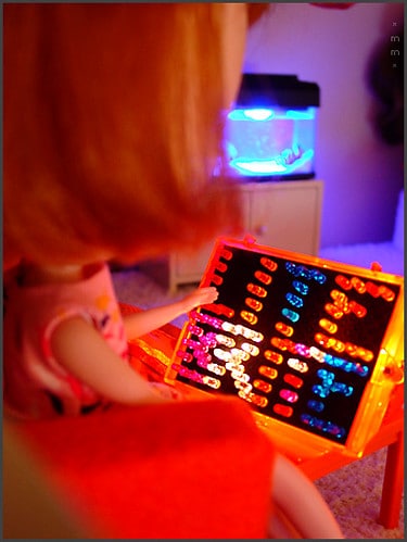 Lite-Brite Pegboard