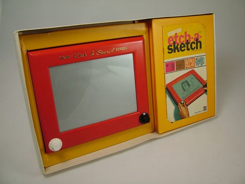 Etch A Sketch Drawing Board