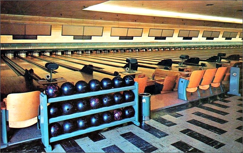 Edison Lanes New Jersey largest bowling 1959