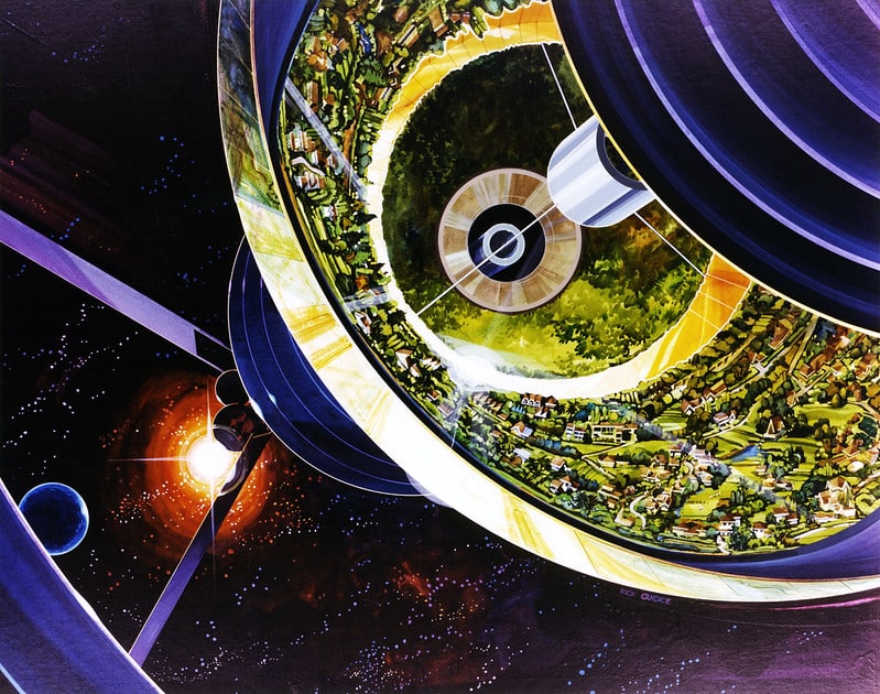 Bernal Sphere Space Colony Concept