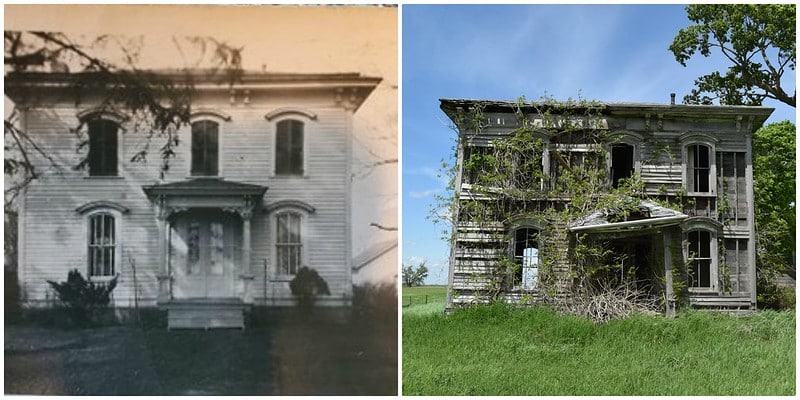 Abandoned farmhouse