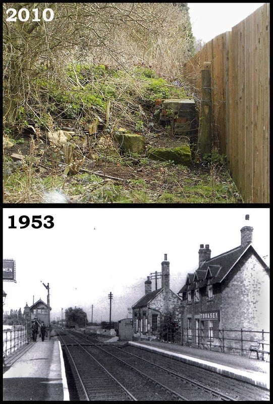 Torksey Station, Now & Then