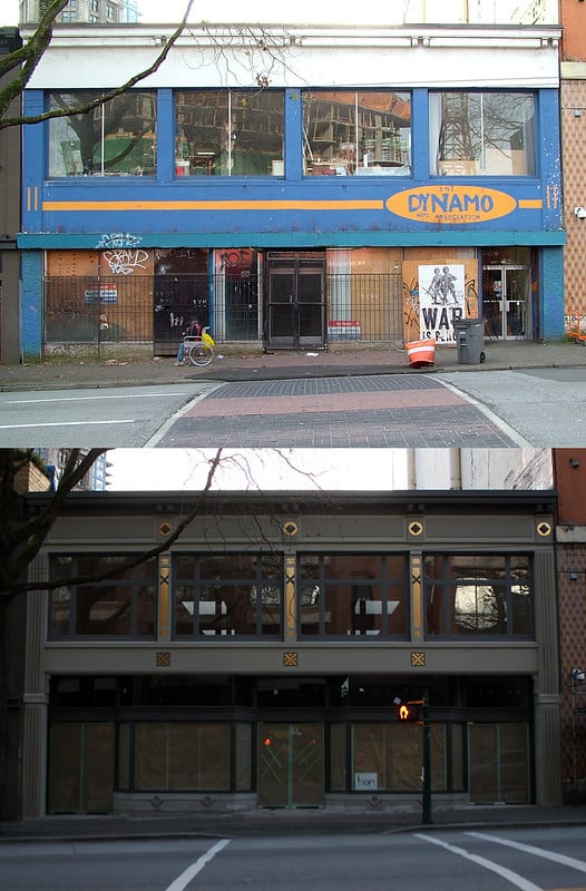 100 Block of west Hastings - 2007/2013