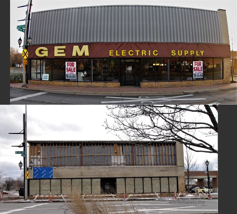 GEM Electric, Evergreen Park, Illinois. Then & Now 2020-2022