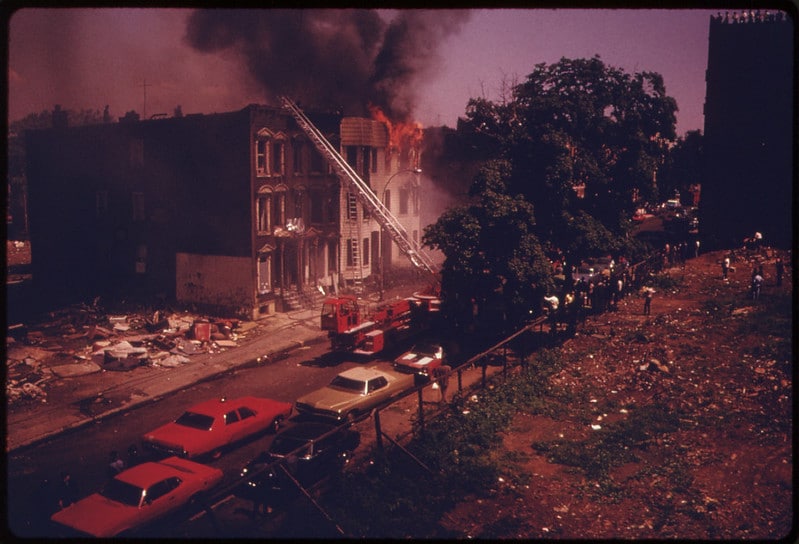 Fire Test Brooklyn Polytechnic, 1974