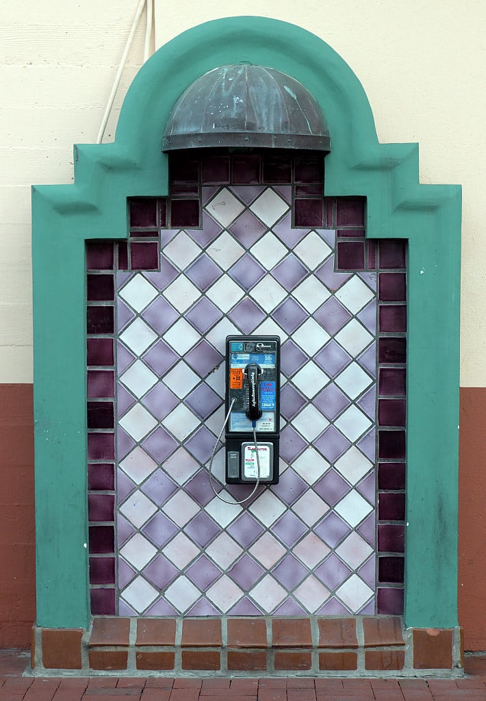 Pay telephone- Santa Barbara