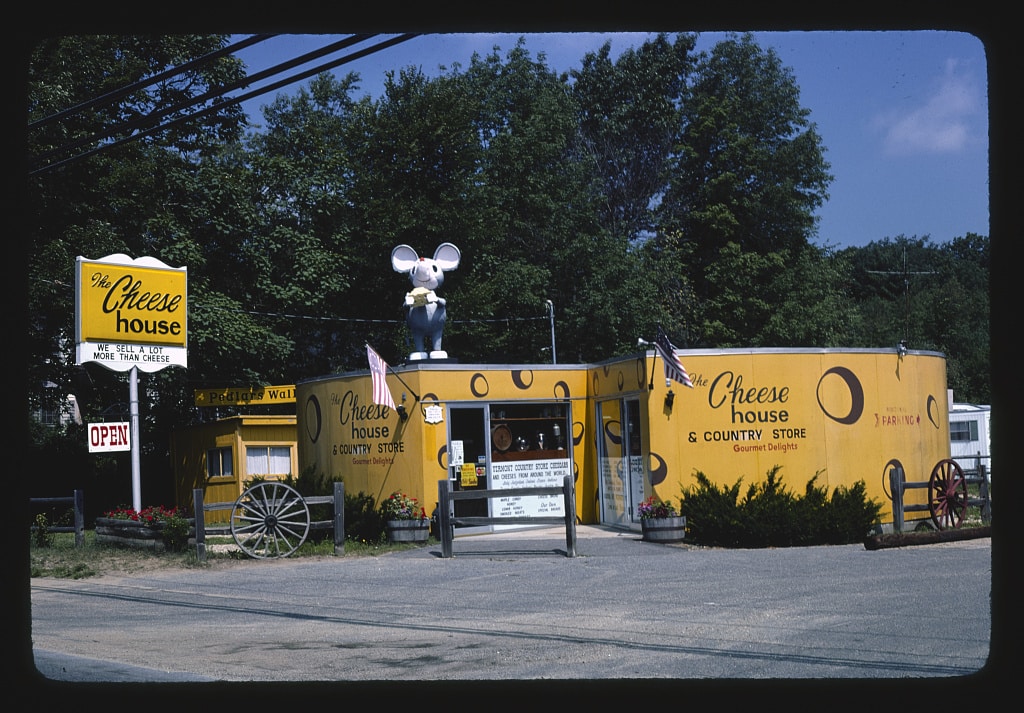 The Cheese House, Sturbridge, Massachusetts (1977)