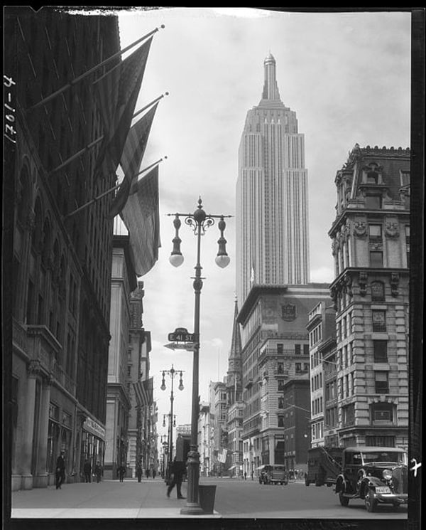 New York City streets, July 4, 1933