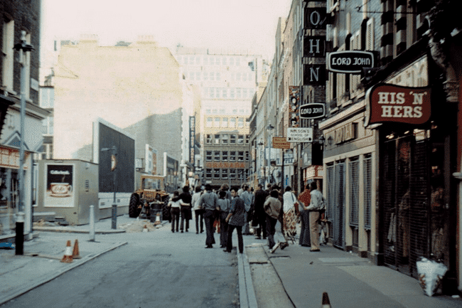 London, Carnaby Street - 1973