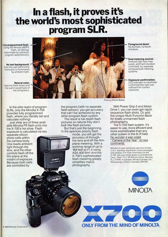 Minolta X700 1984