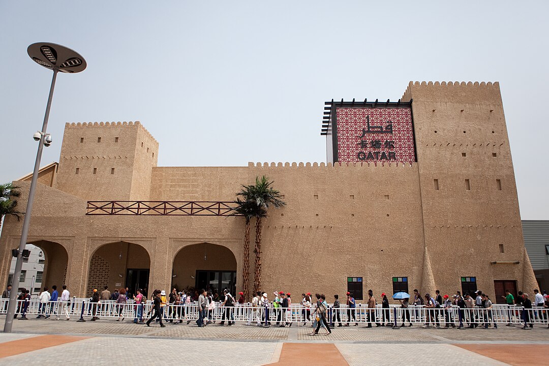 Qatar's Pavillion at the 2010 World Expo in Shanghai