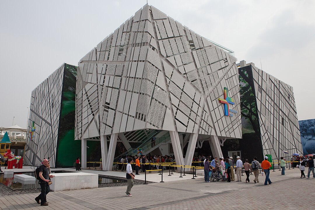 Sweden's Pavillion at the 2010 World Expo in Shanghai