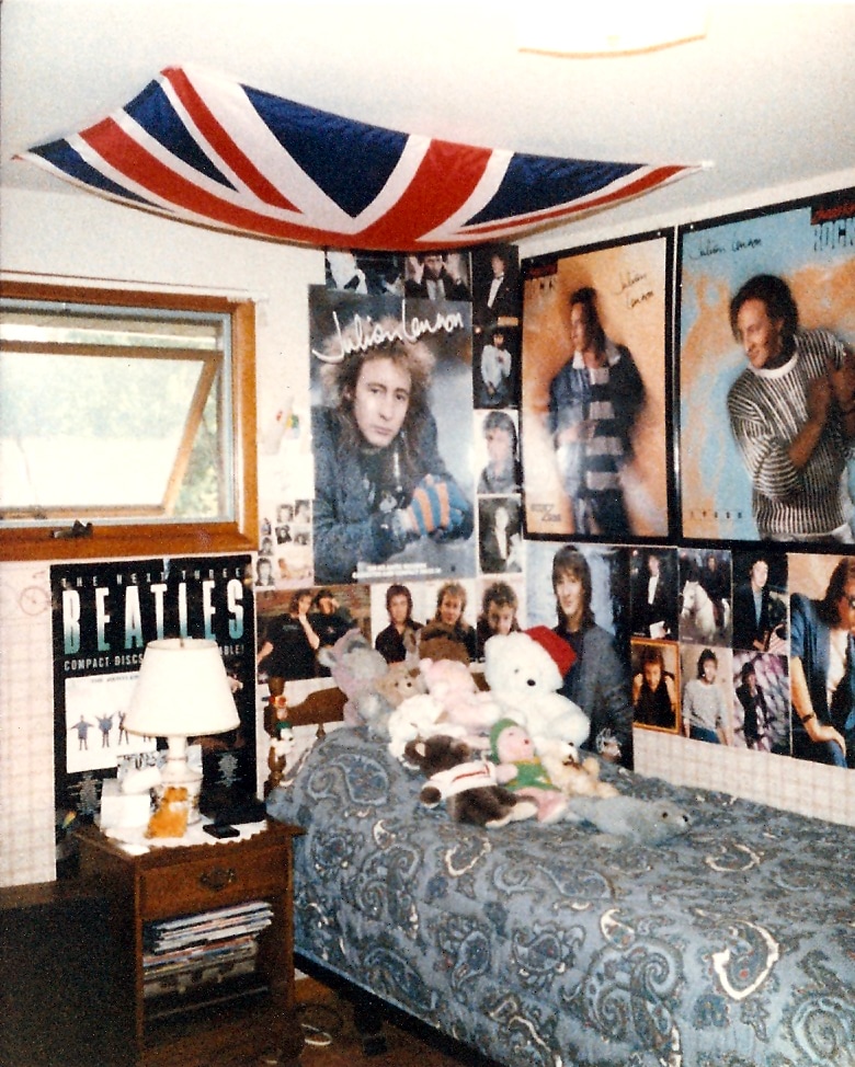 Julian Lennon room in 1987
