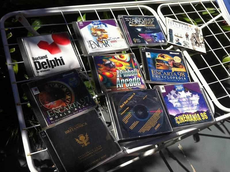 Classic 1990s CD-ROM collection