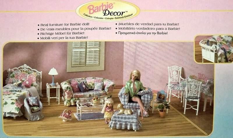 1990s Barbie furniture