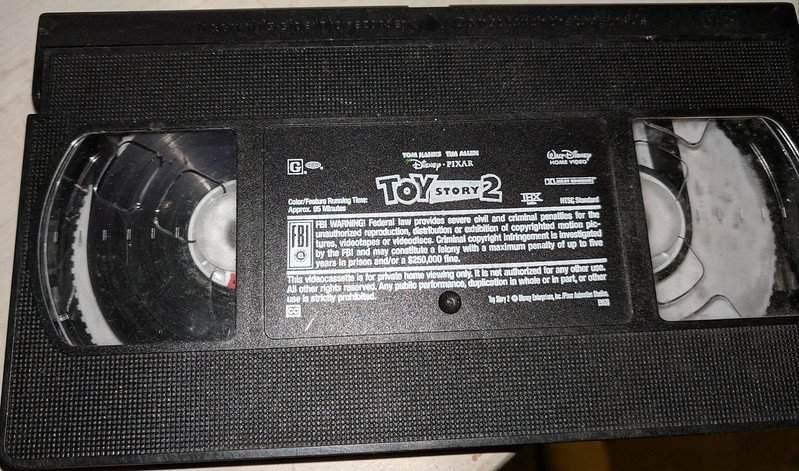 VHS tapes collection