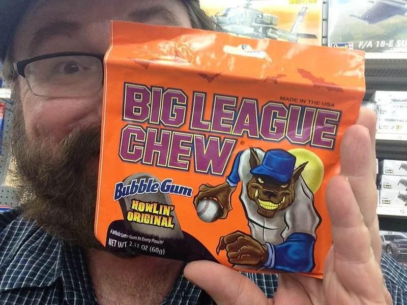 Big League Chew pouch