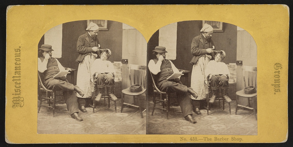 The barber shop- New York, N.Y.