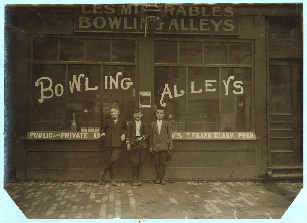 Pin boys, Les Miserables Alleys, Lowell