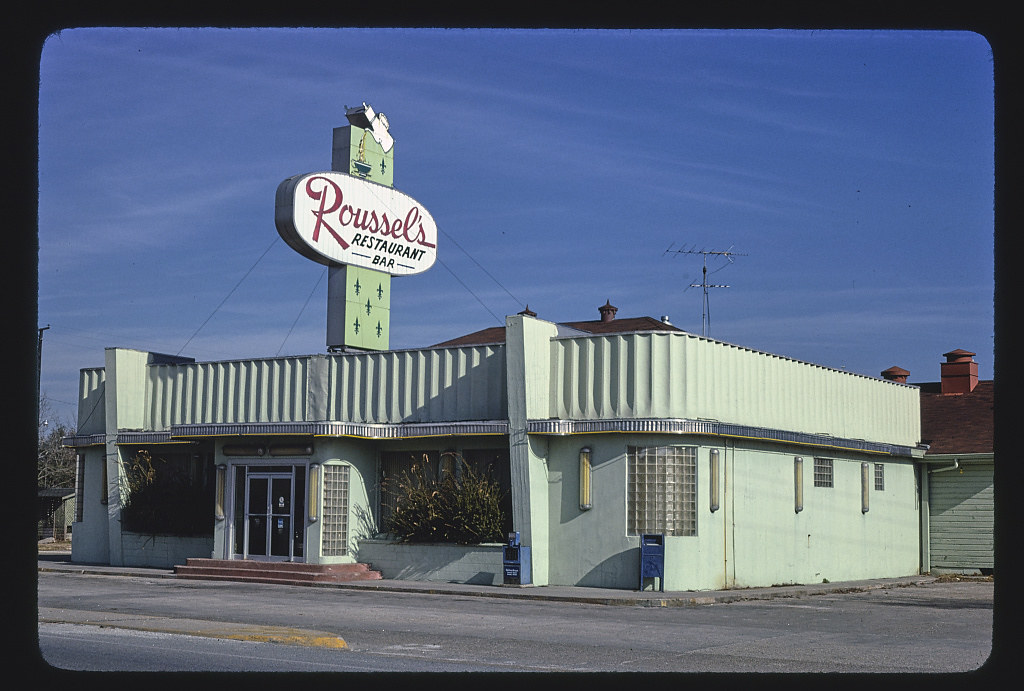 Roussel's Restaurant, Route 61, La Place, Louisiana (1979)