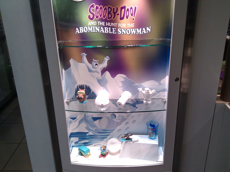 Scooby-Doo Happy Meal Abominable Snowman toy, 2011