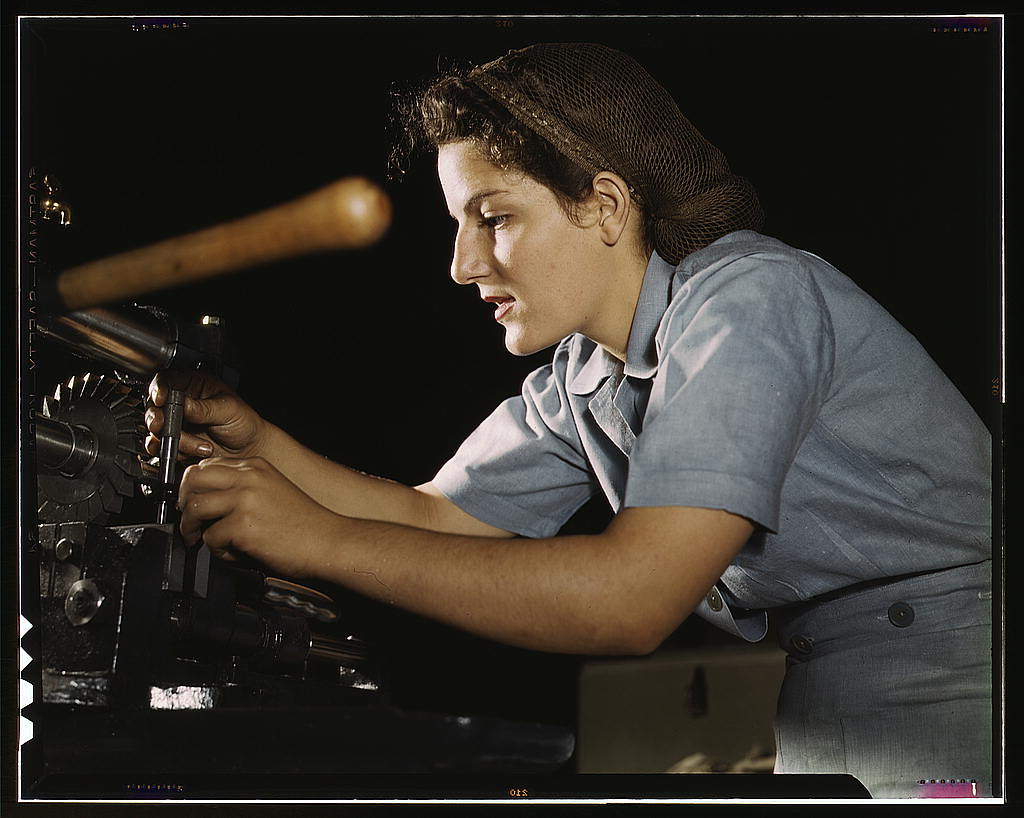 Mary Louise Stepan, aircraft factory