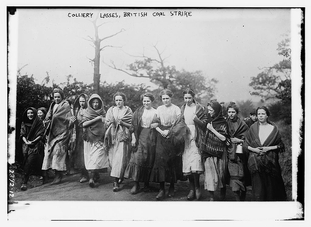 Colliery Lasses, British coal strike