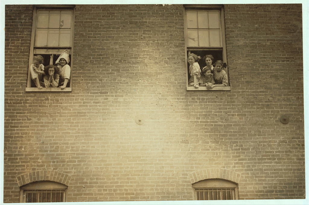Noon recreation. Danville Cigarette Factory. Location: Danville, Virginia. (1911 June)