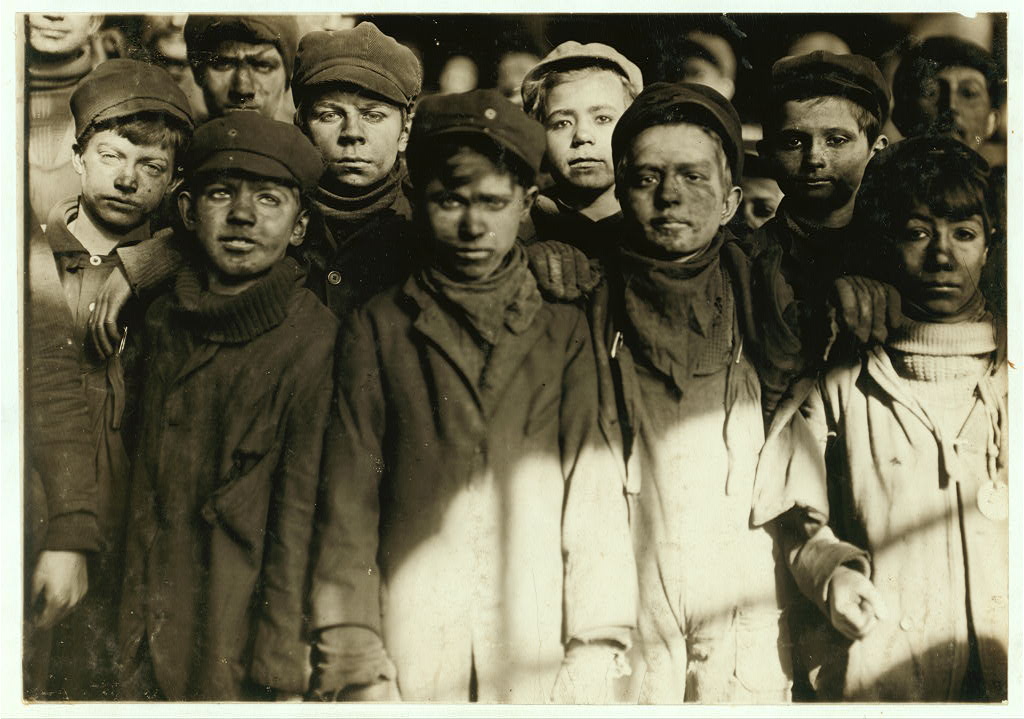 Breaker boys at Pennsylvania Coal Co.
