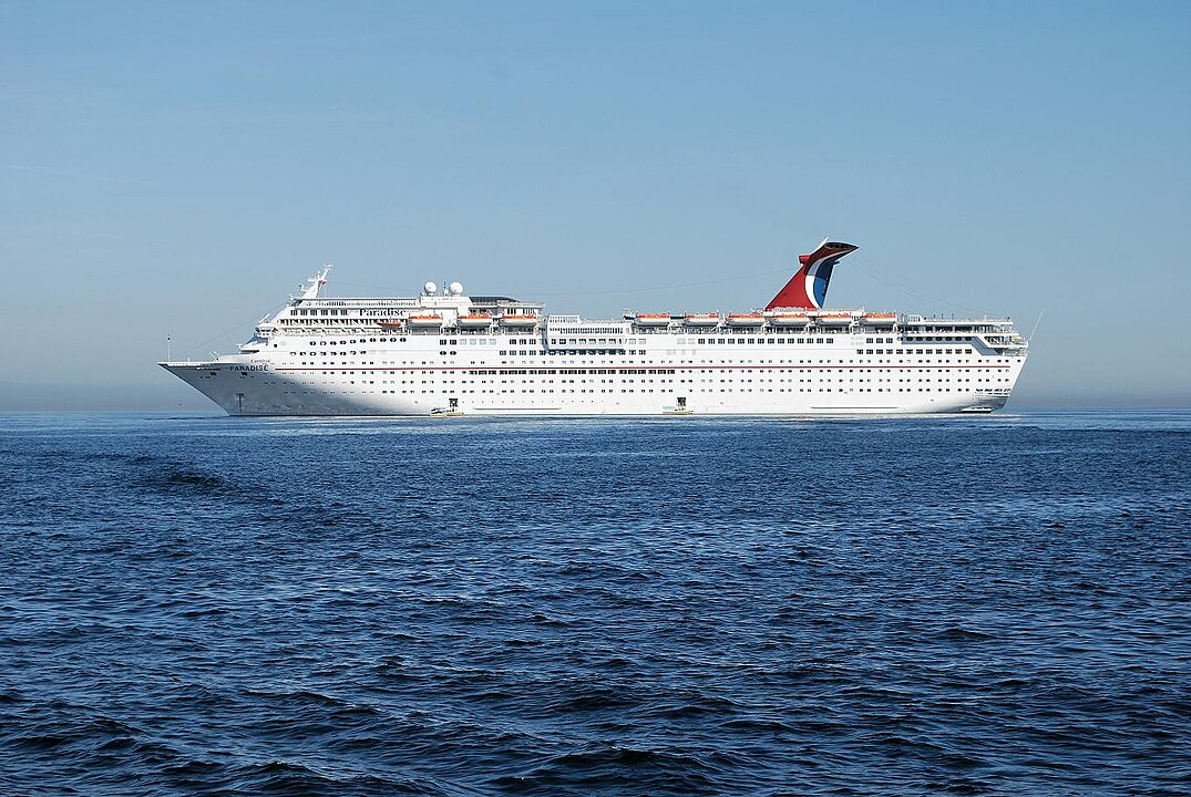 Carnival Paradise at sea